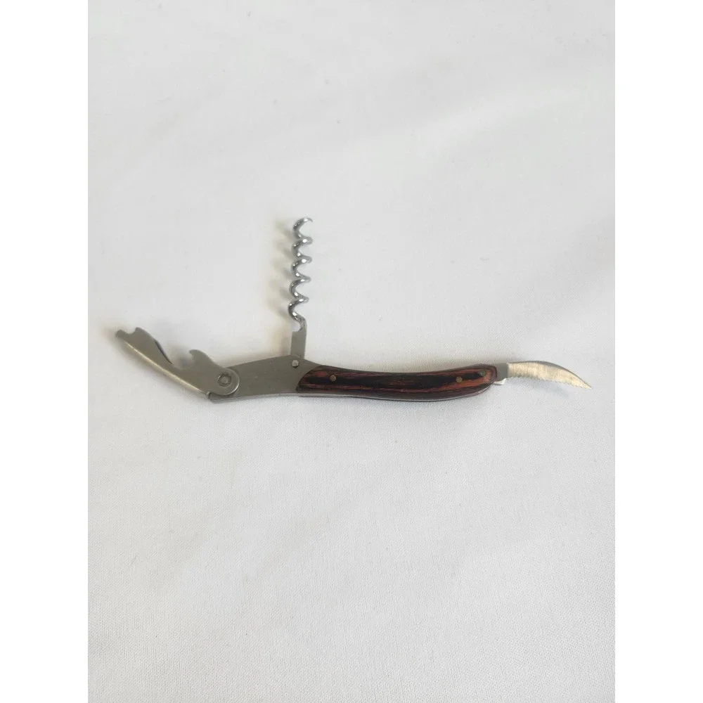 Rose Wineberg‎ Royal Quality Waiters Corkscrew Wood Handle Wine Bottle Opener